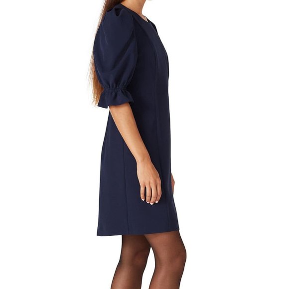 Black Halo Elsie Blue Dress 4, 12 - Picture 2 of 3